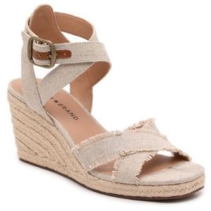 ⭐️ Lucky Brand Myghan Espadrille Wedge Sandal